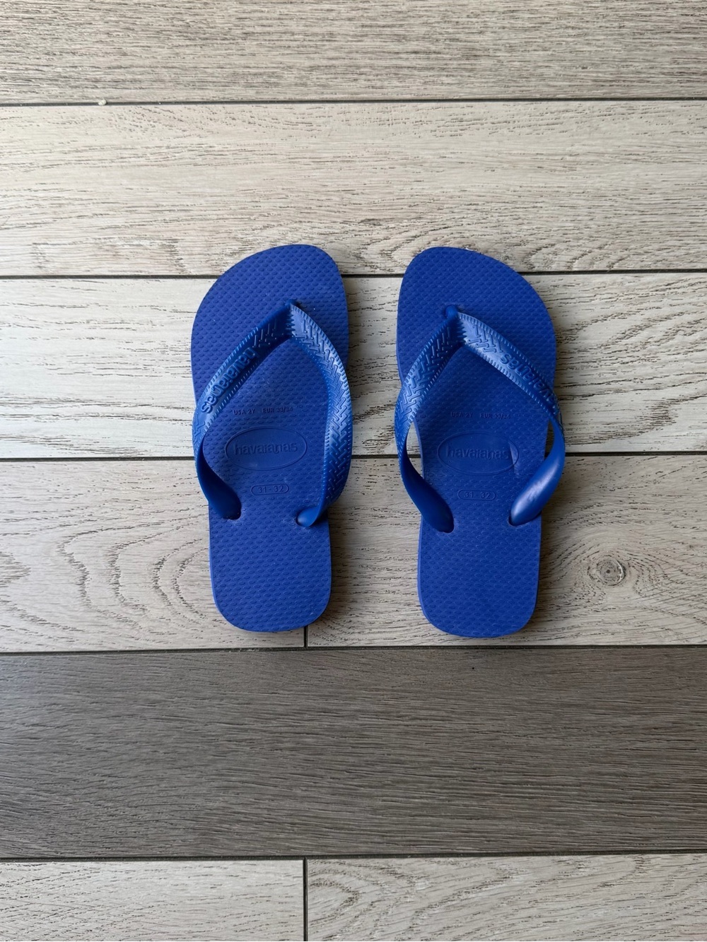Havaianas Kids Classic Flip Flops - Blue size 2